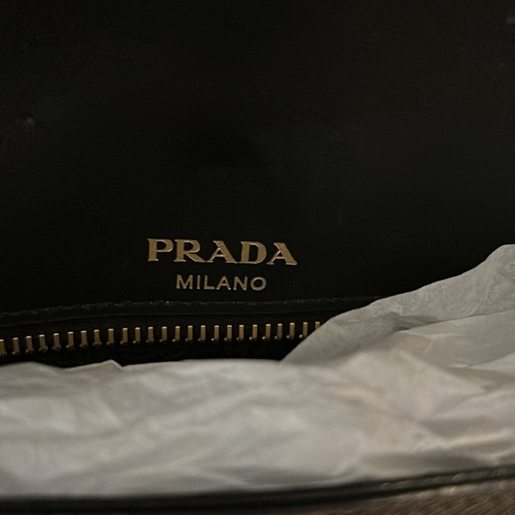 Prada  Saffiano Chain Shoulder Bag - Picture 7 of 13